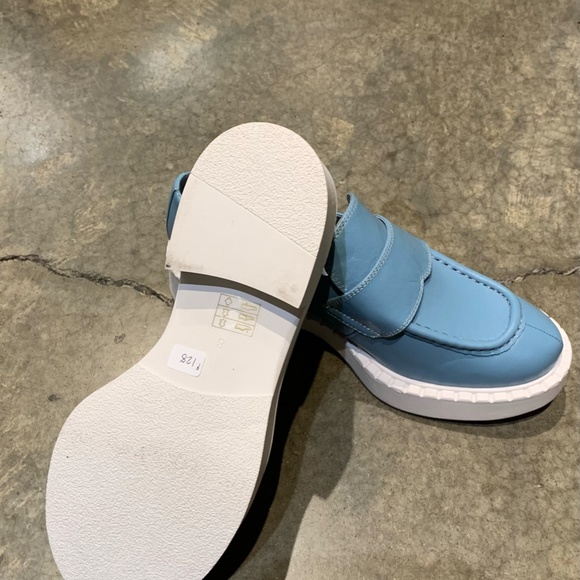 Jeffrey Campbell Blue Loafers - Picture 3 of 7